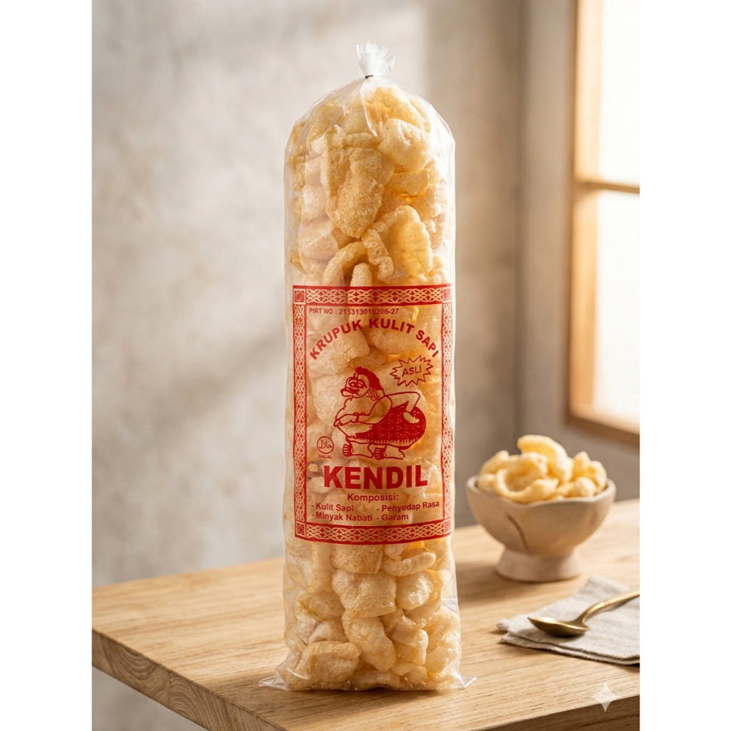 Rambak Sapi Kendil Renyah Gurih / Kerupuk Kulit Sapi Rambak Kendil Renyah Gurih – Cemilan Premium