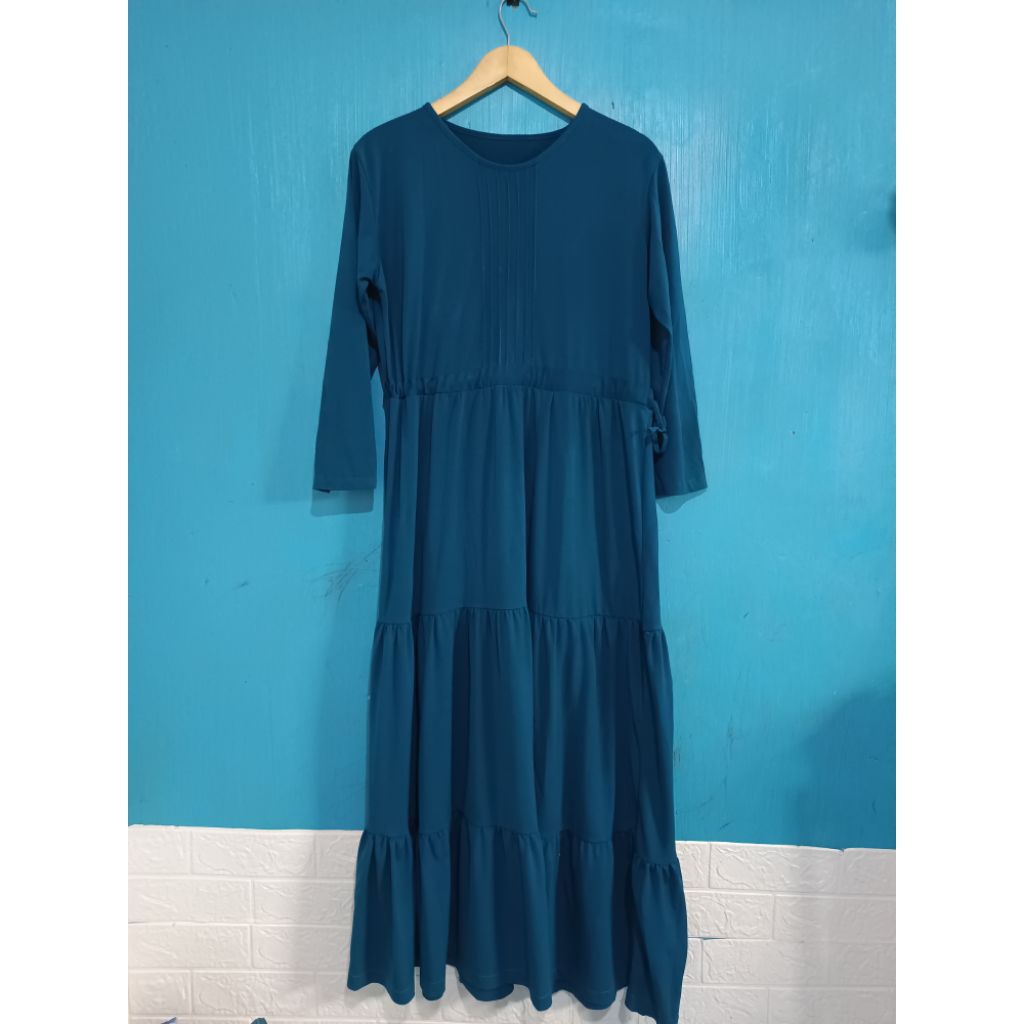 PL GAMIS HIJAU BOTOL UMPAK NON BUSUI WANITA