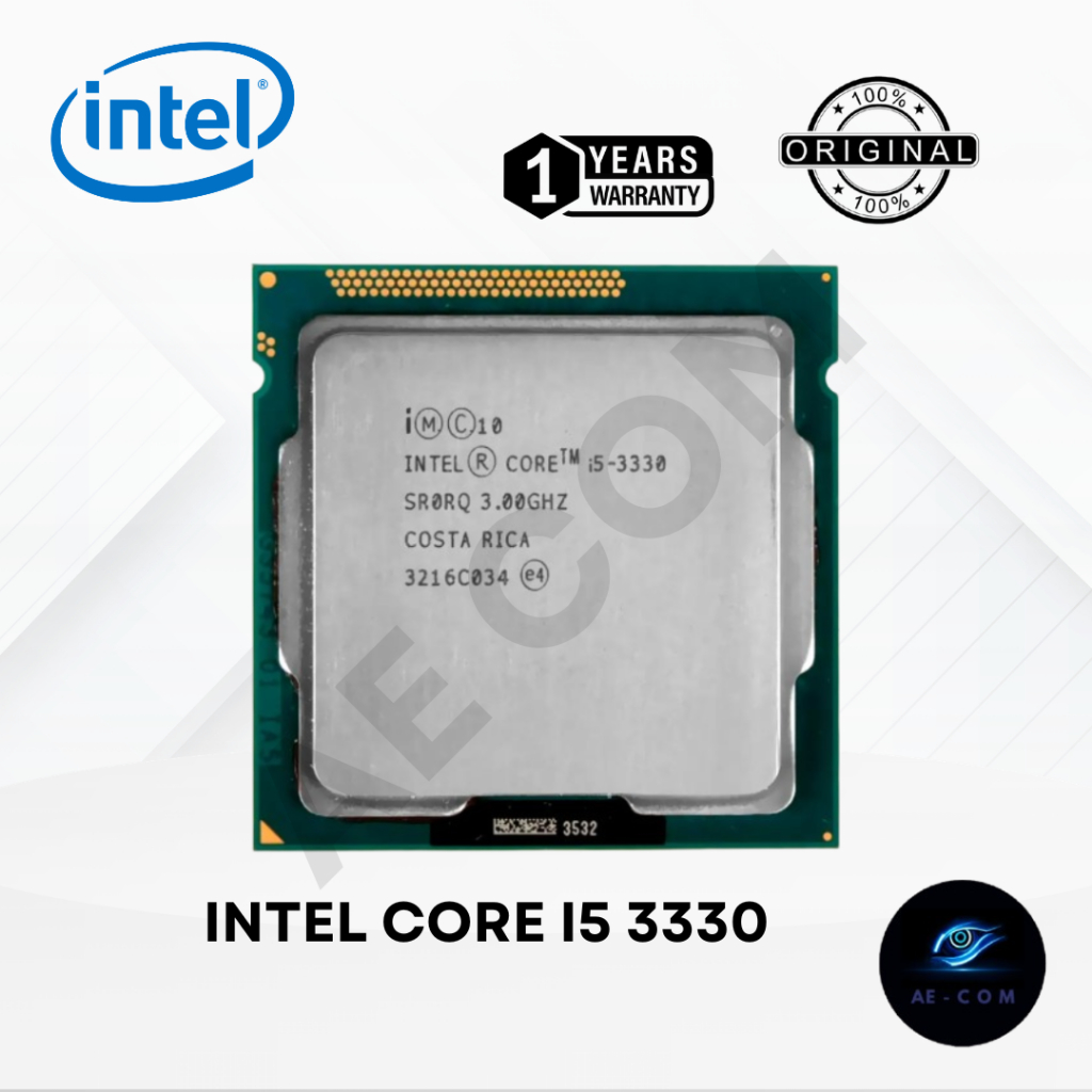 Processor intel core i5 3330 tray 1155 - i5 3330 Gen 3