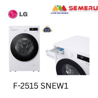 LG MESIN CUCI FRONT LOADING 15 KG F-2515 SNEW1 /MESIN CUCI FRONT LOADING 20 KG F-2520 SNEW1