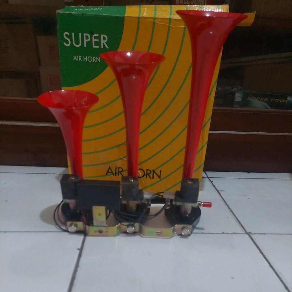 Super air horn 24v klakson angin