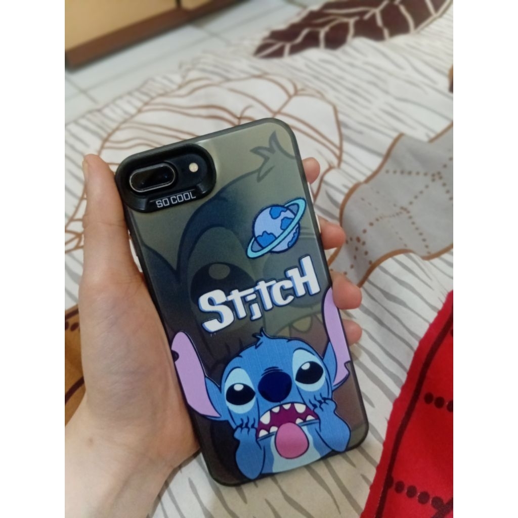 apple iphone 7 plus + 128gb black hitam bekas murah preloved