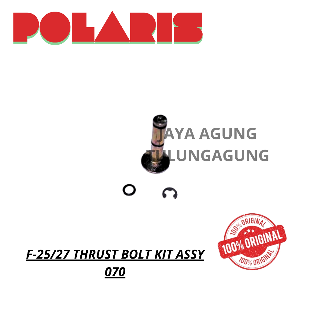 POLARIS F-25/27 THRUST BOLT KIT ASSY 070 / KOCOKAN UNTUK POMPA OLI / Knop pancingan oli POLARIS 070 