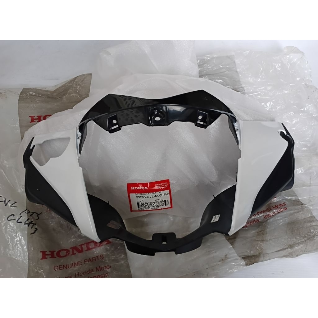 Batok Lampu Honda SUPRA X 125 New BATMAN Putih original baru AHM 53205-KVL-N00PFW