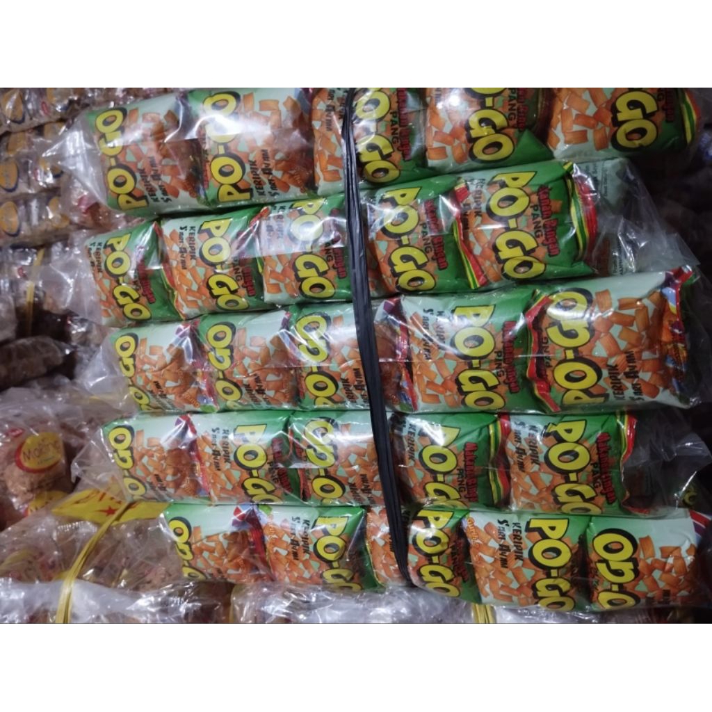 Makanan Ringan Pogo Kripik Sari Ayam 1 Iket