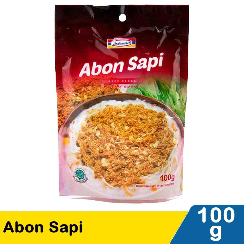 Abon Sapi 100g Lauk Sahur Roti Pastry Abon Sapi Halal Gurih Lauk Kering Tahan Lama