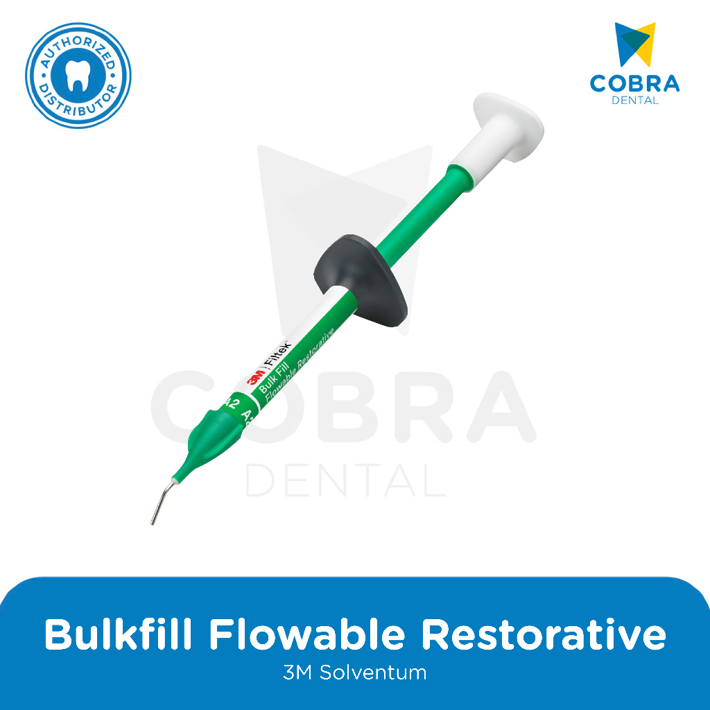 3M Solventum  Filtek Bulk Fill Flowable Syringe Refill - A2 2-2g Syringes Komposit flow, komposit fl