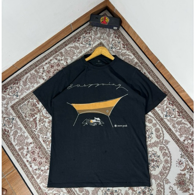 Tshirt SnowPeak Black Second