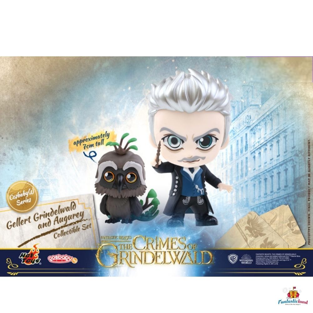 Hot Toys Cosbaby - Movies Fantastic Beasts: The Crimes of Grindelwald - Gellert Grindelwald and Augu