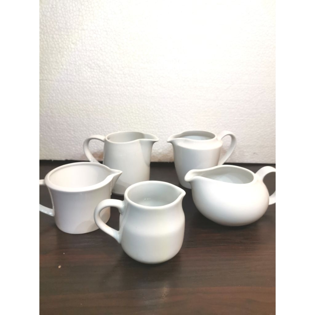 Teko Susu Creamer Keramik Ceramic Tea Pot Kopi Pot Jug Pitcher Serba Guna