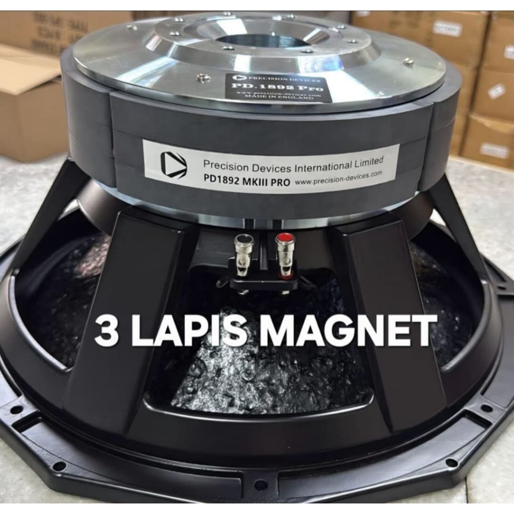SPEAKER KOMPONEN PD 1892 MK III PRO TRIPLE MAGNET 18 INCH