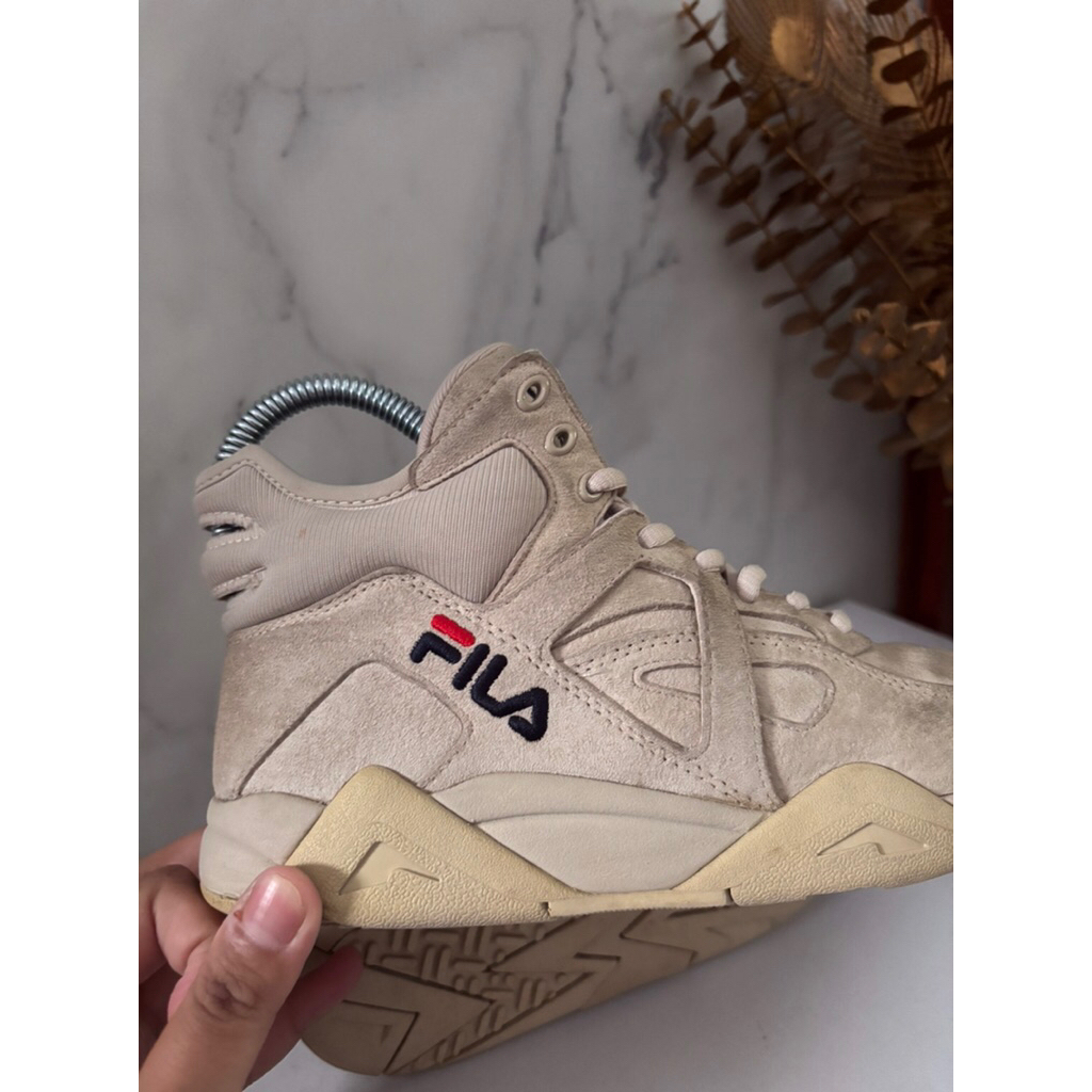 sepatu boot anak fila second original