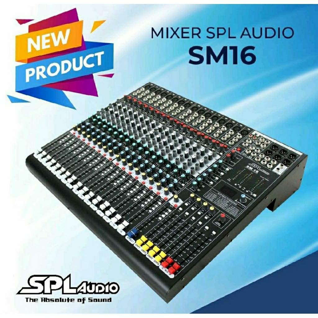 Mixer SPL Audio SM-16 original 6tone 4group 4aux