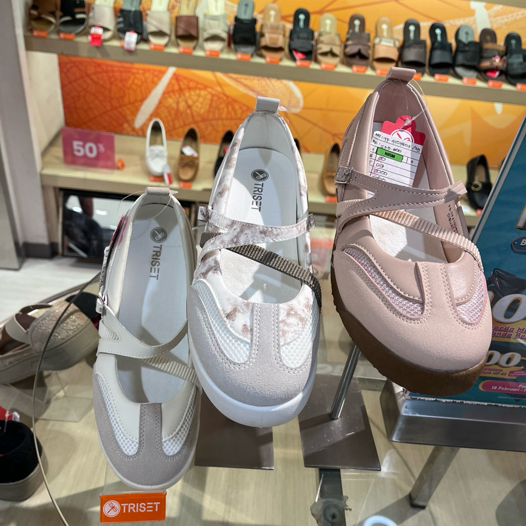 TRISET SEPATU WANITA NEW ARRIVAL