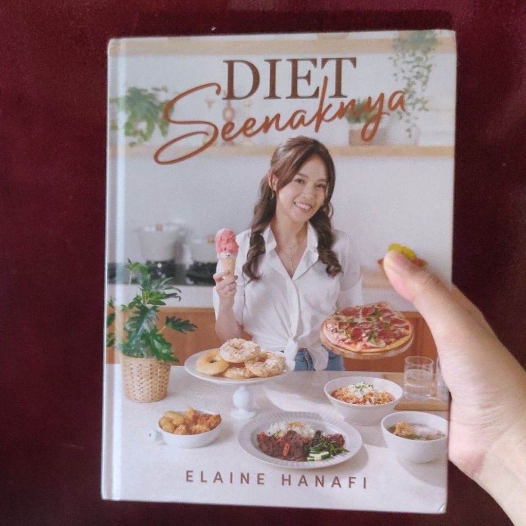 Preloved Diet Seenaknya by Elaine Hanafi buku resep masak makanan