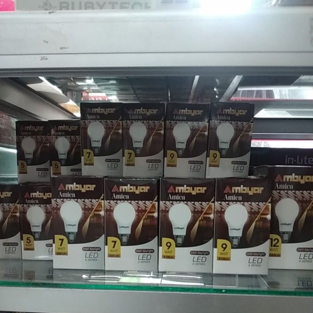[PAKET BUNDLING - 4 PCS] LAMPU LED AMBYAR AMICA SERIES 5,7 9,12,15,&20 WATT
