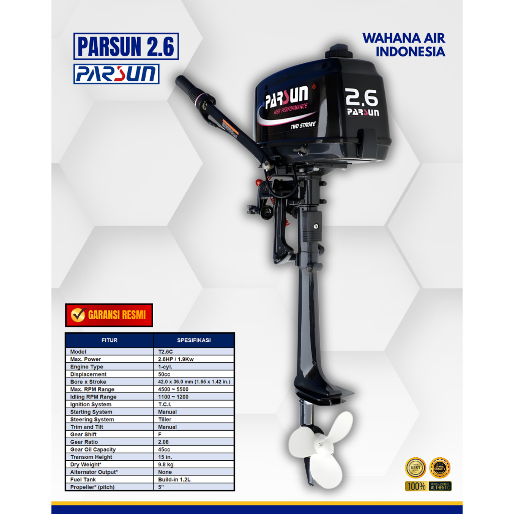 MESIN PARSUN 2,6 PK | MESIN TEMPEL | MESIN PERAHU KARET | MESIN PERAHU RESCUE | MESIN PERAHU KARET 2