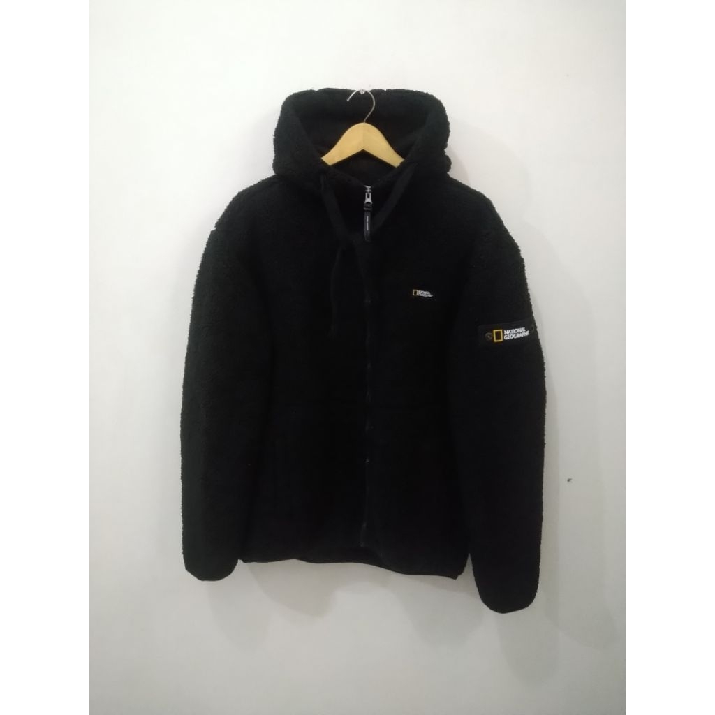 Zip Hoodie NATIONAL GEOGRAPHIC sherpa luar