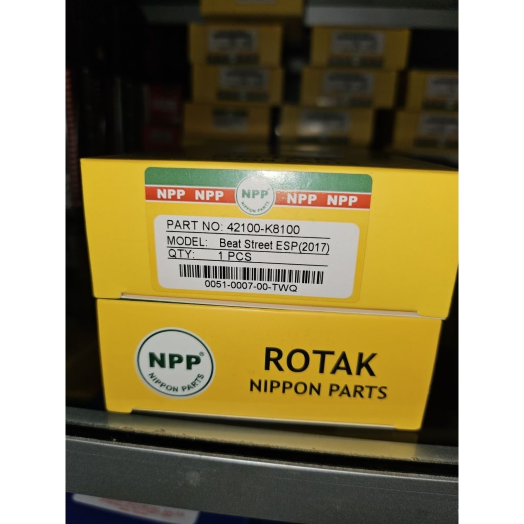 Rotak NPP Beat Street FI ESP K81 STARTER HALUS