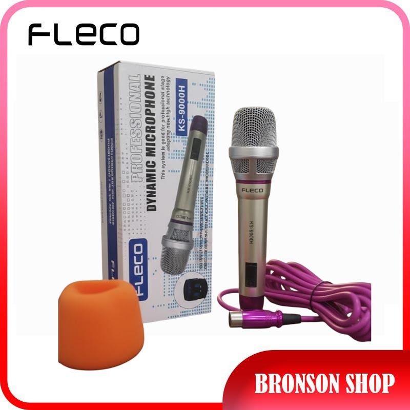 FLECO KS-9000H Professional Microphone Mic Kabel Premium Kabel