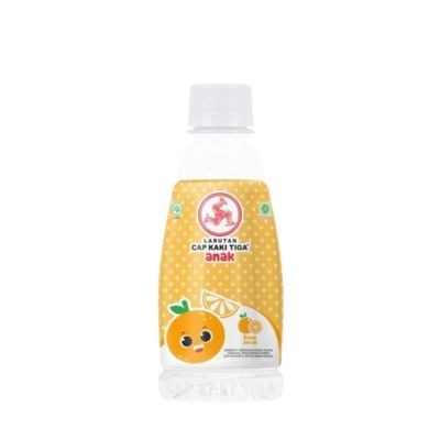 LARUTAN PENYEGAR CAP KAKI TIGA ANAK BOTOL JERUK
