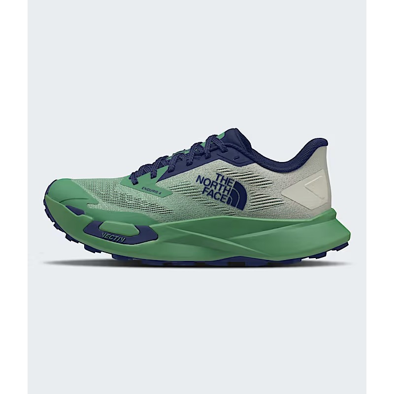 Original The North Face VECTIV™ Enduris 4 Trail Running Shoes - Dimmed Algae Eagle Blue