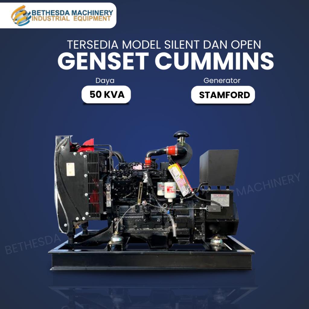 CUMMINS Genset Silent 50 Kva Silent Genset 50Kva