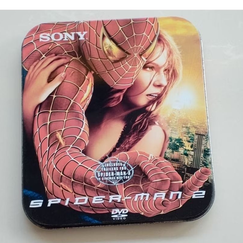 DVD Spiderman Kemasan Kaleng