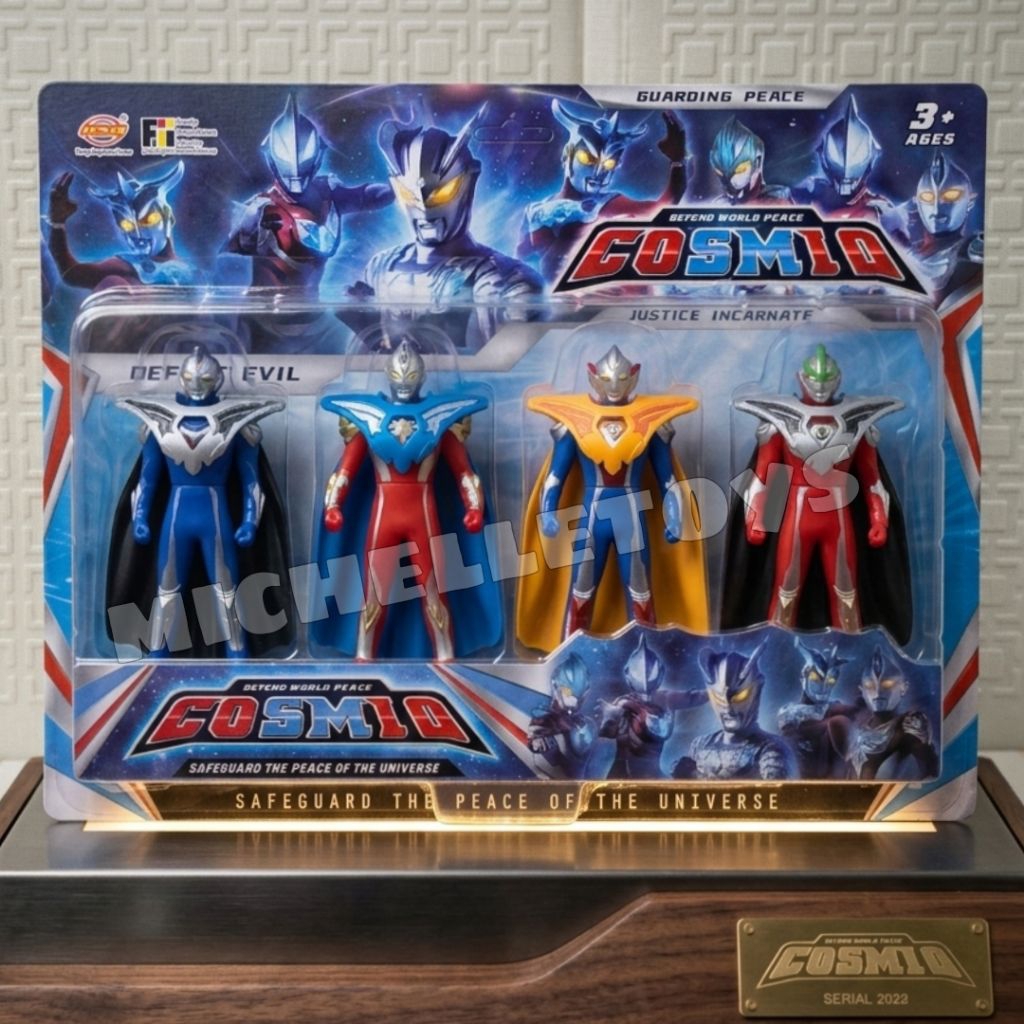 Mainan anak Laki-laki Robot robotan Ultraman X Mainan Figure cosmic