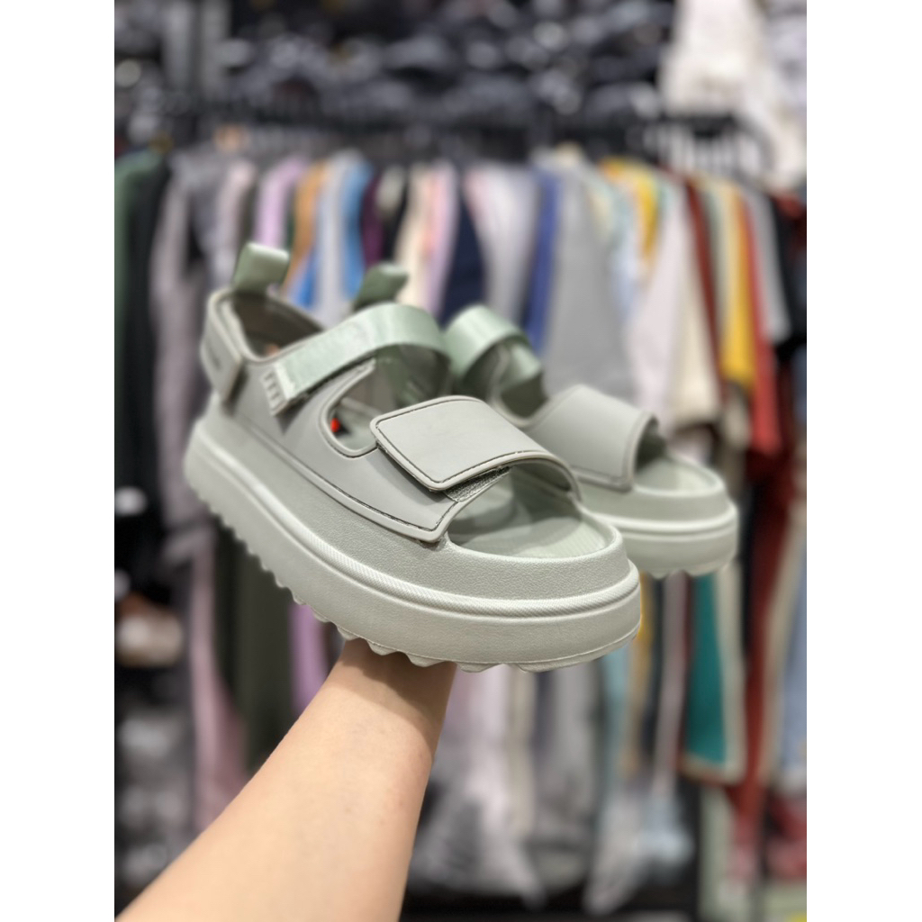 SANDAL WANITA SLIP ON AIRWALK DELPHINE AIWSL250507J OLIVE ORIGINAL SENDAL AIRWALK ONLY SIZE 40