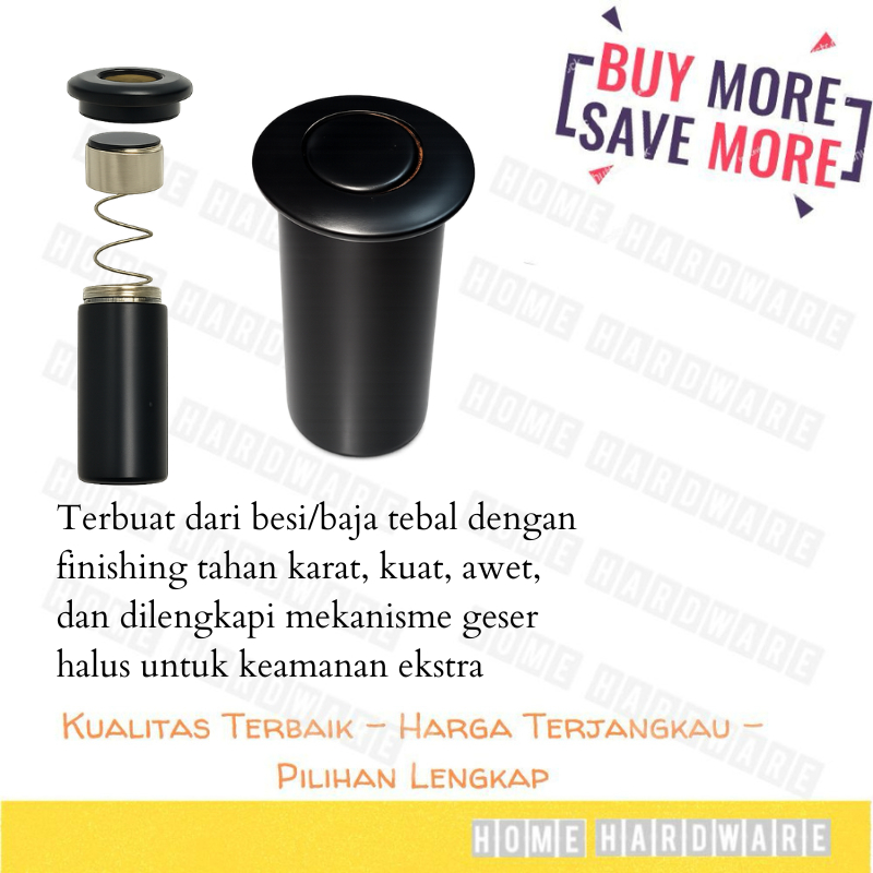 Lubang Kunci Tanam Lantai Slot Grendel Anti Debu