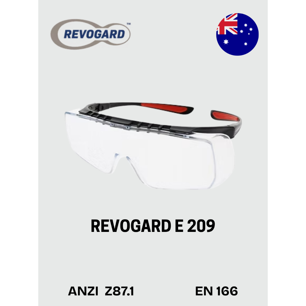 Revogard E209 Over The Glass Specs / Revogard E209 Kacamata Safety Untuk Pemakai Kacamata