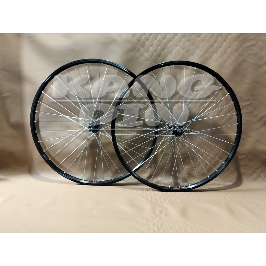 Wheelset Sepeda 26 MTB FEDERAL Rims Alloy Hub Besi Drat Ulir