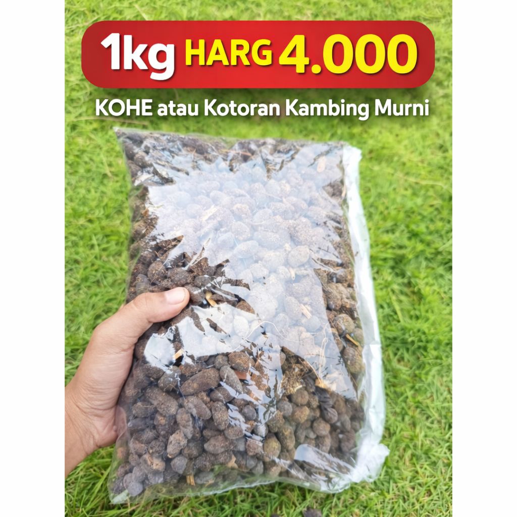 pupuk organik KOHE kambing