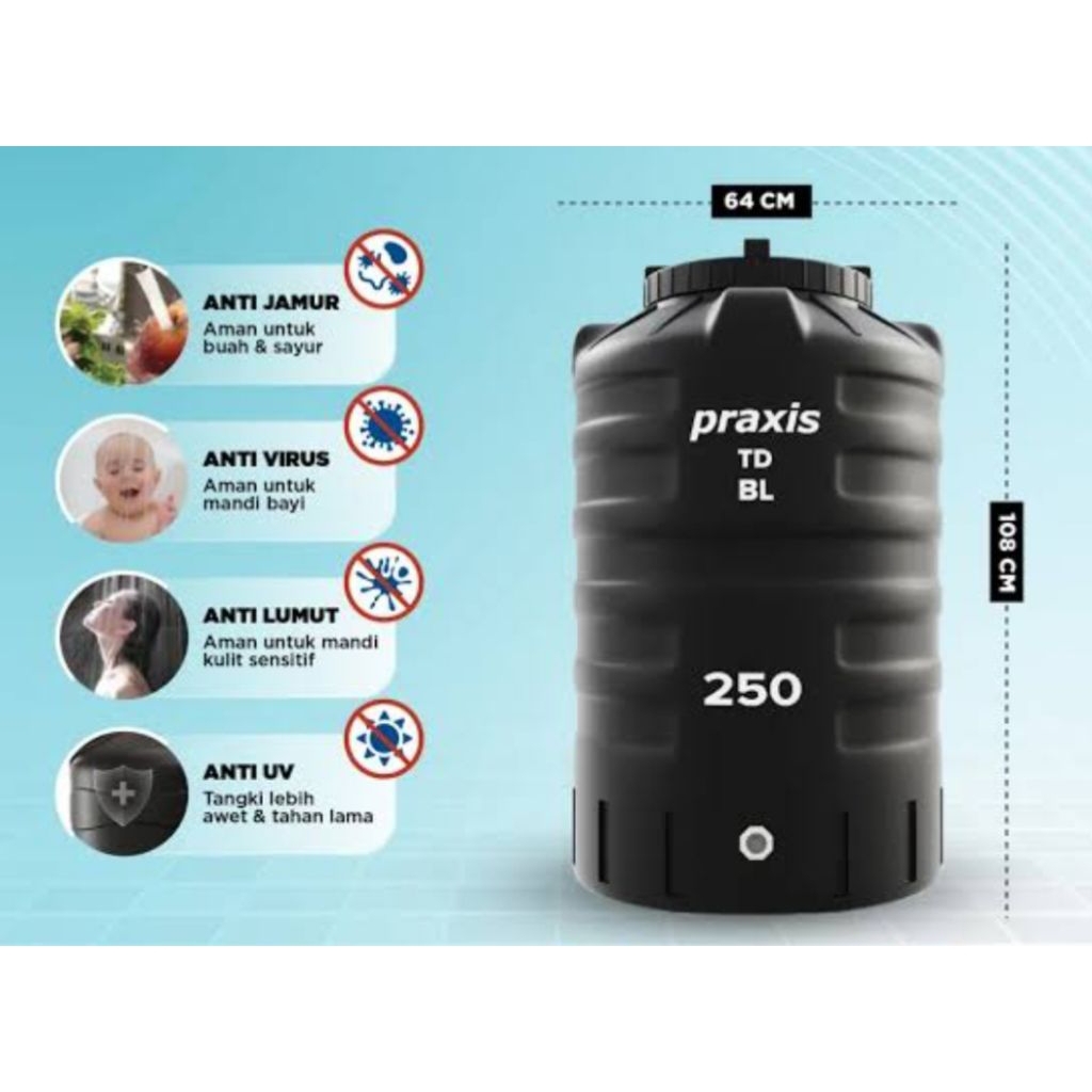 PRAXIS TD 250 LITER