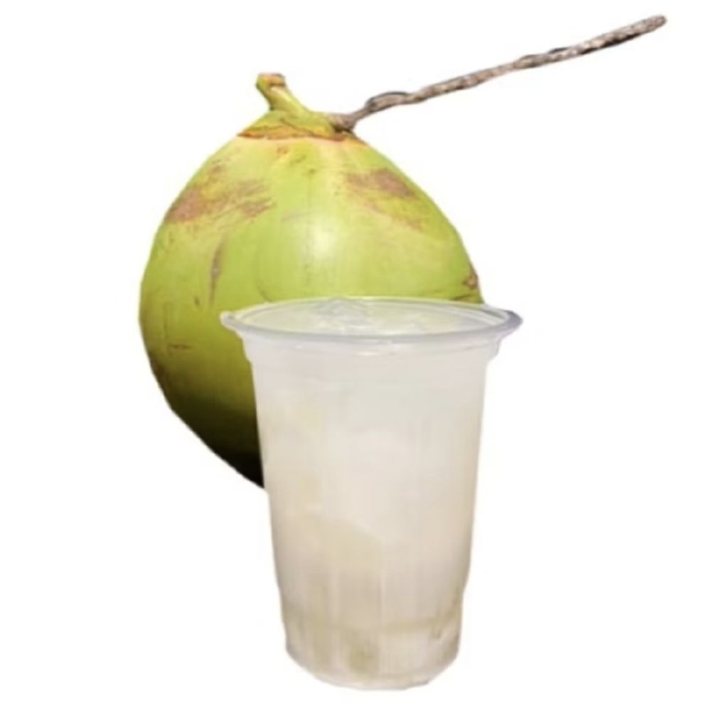 Es Kelapa Muda Susu SKM kemasan cup