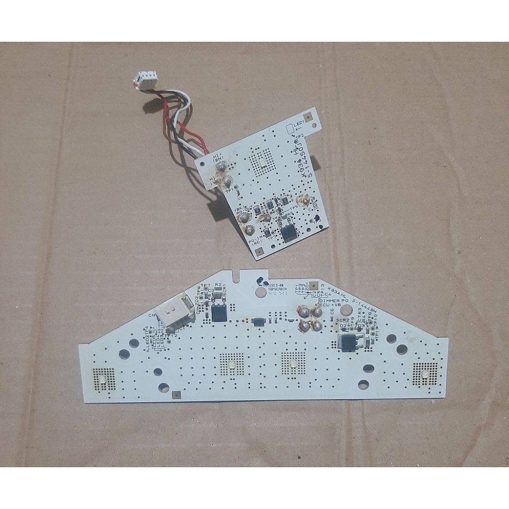 pcb led lampu depan honda scoopy donat k93 thn 2017 original