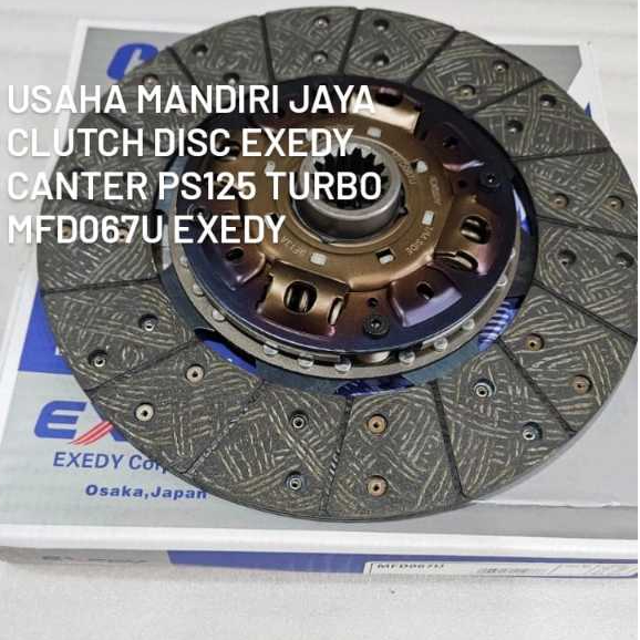 CLUTCH DISC EXEDY CANTER PS125 TURBO MFD067U PLAT KOPLING EXEDY