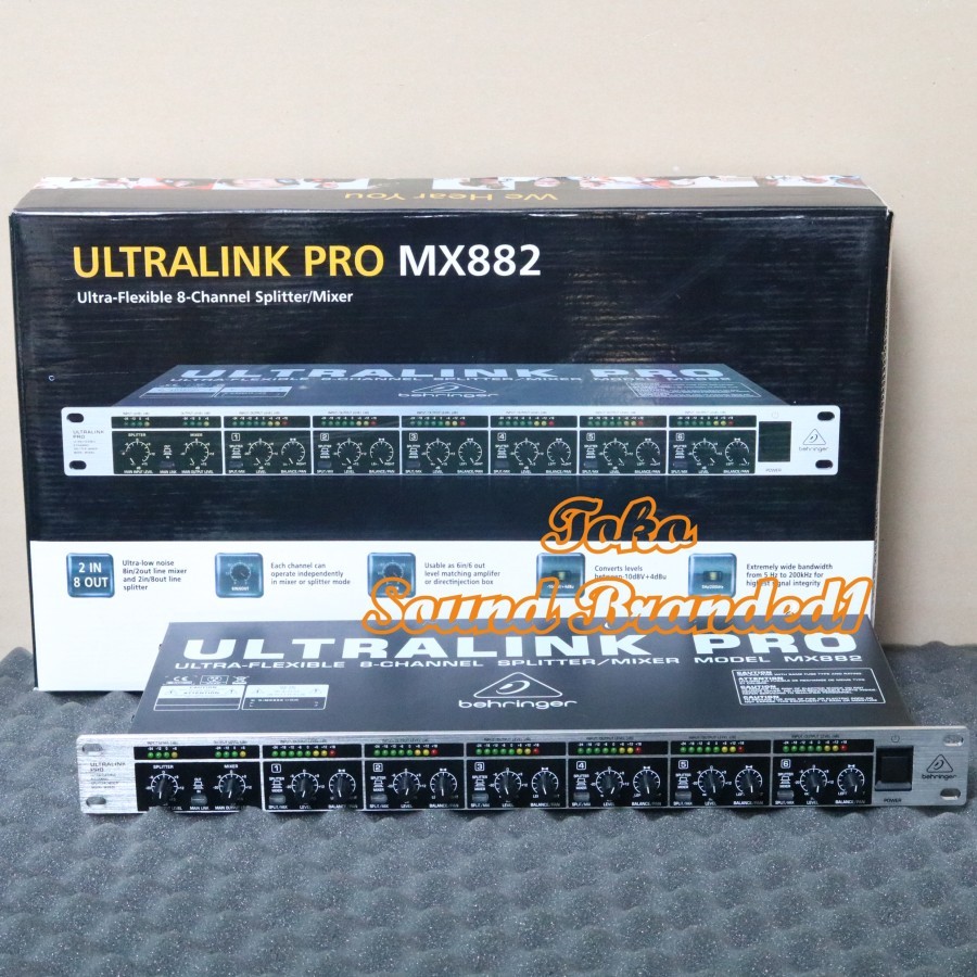 BEHRINGER ULTRALINK PRO/ULTRA LINK PRO MX882/MX 882