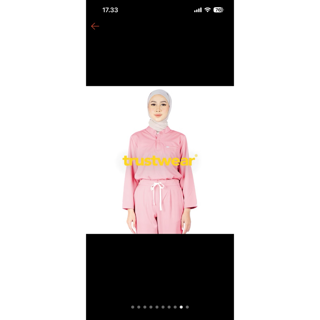 trustwear series jayden warna peach ya