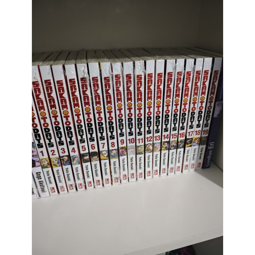 sakamoto days 1-19 set