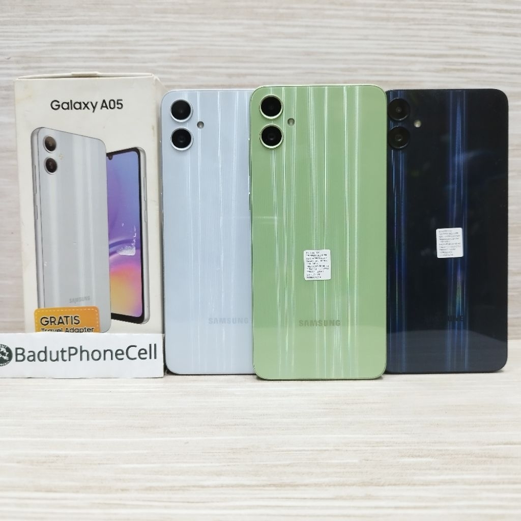 Samsung A05 6/128GB Handphone Second Bekas Fullset