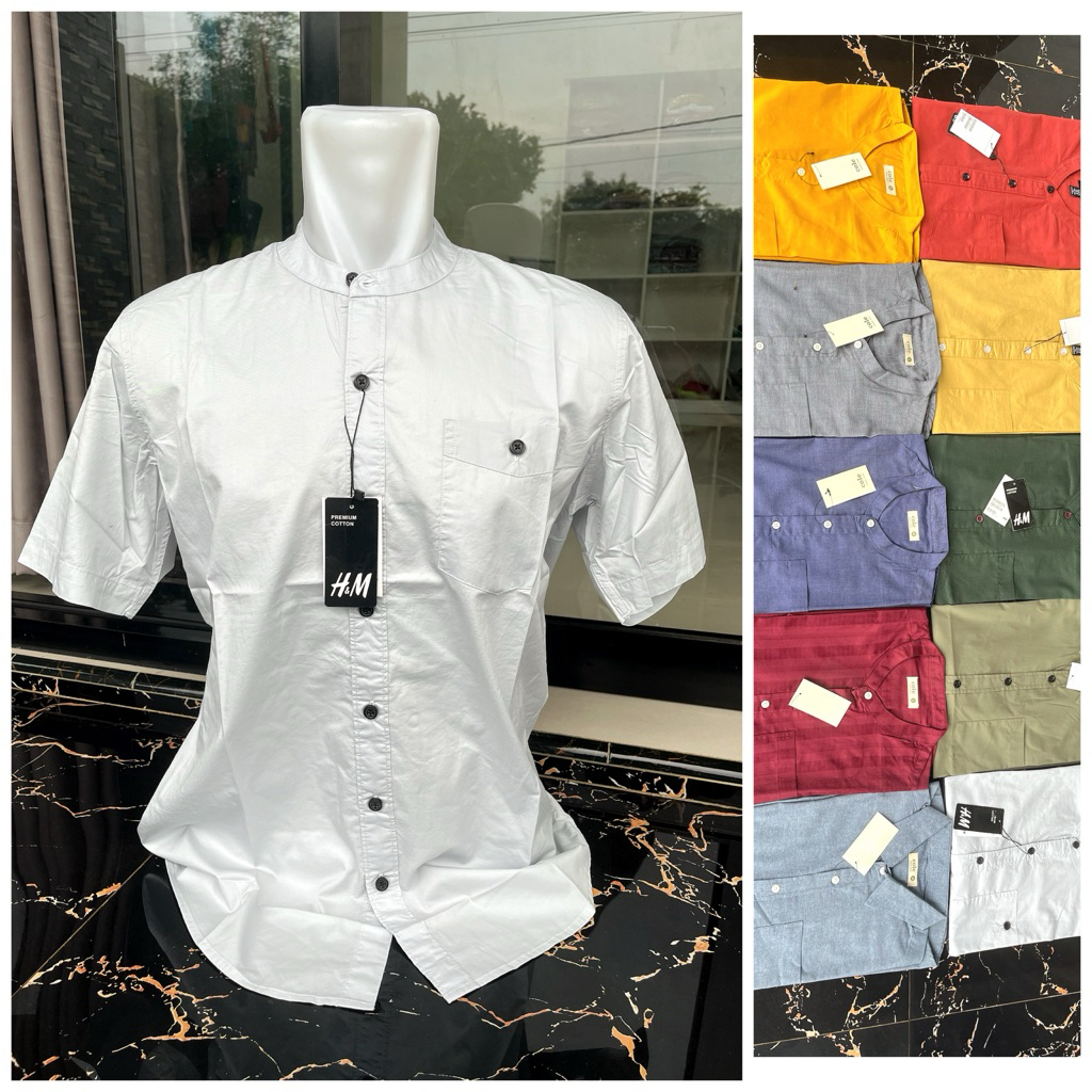 Kemko HM COLE NVD - Kemeja Koko Pria Dewasa Kekinian