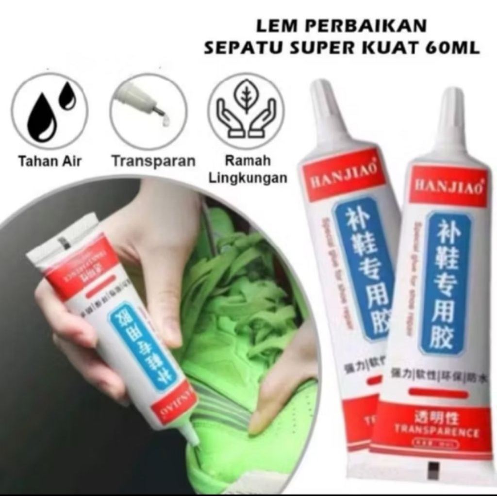 LEM SEPATU dan SENDAL SUPER LENGKET 60 ml