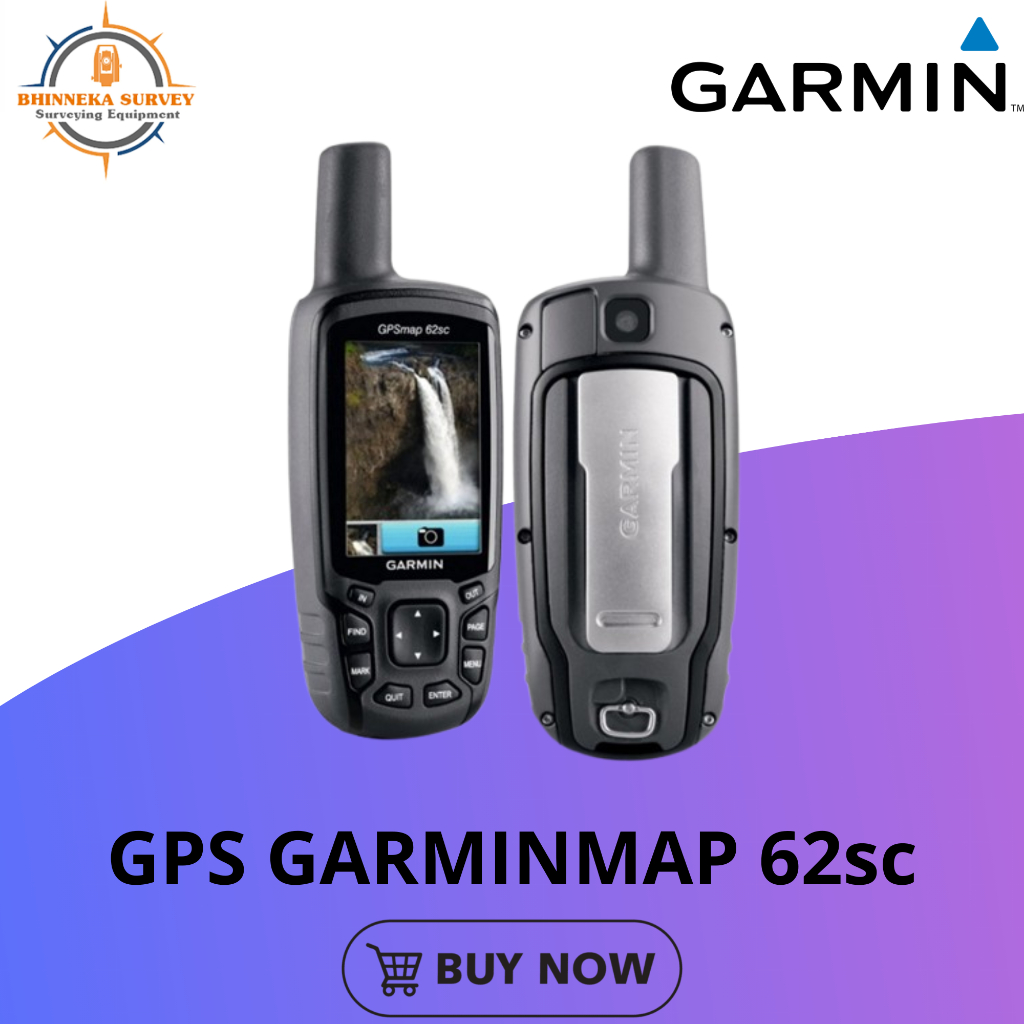 Garmin GPS 62sc Bekas Berkualitas / GPS Garmin 62 sc Camera Second