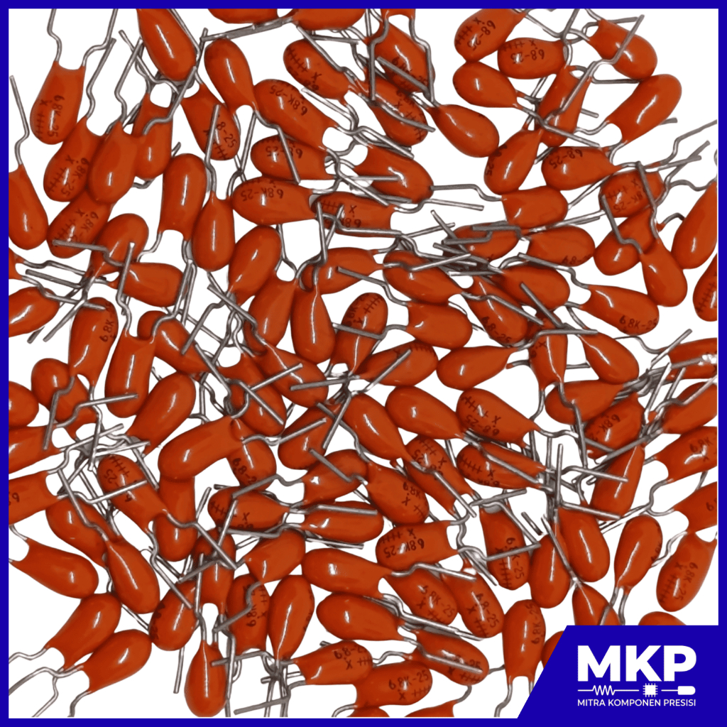TANTALUM 6,8UF 25V NICHICON - TANTALEX ORIGINAL KAPASITOR 685 6,8 UF 25 V