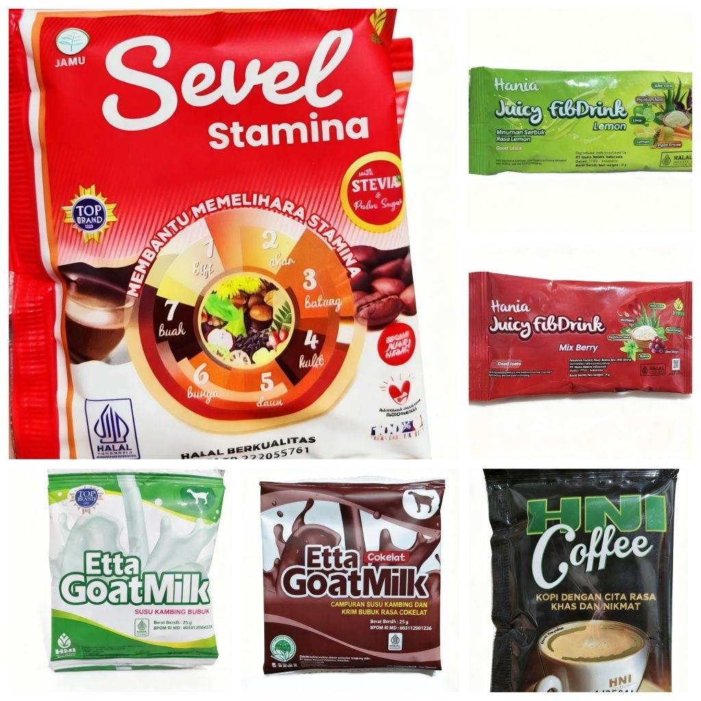 Kopi Susu Herbal HNI eceran