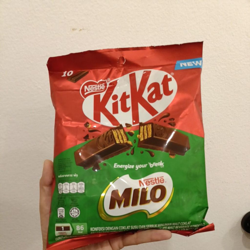 Kitkat Milo ORI Thailand