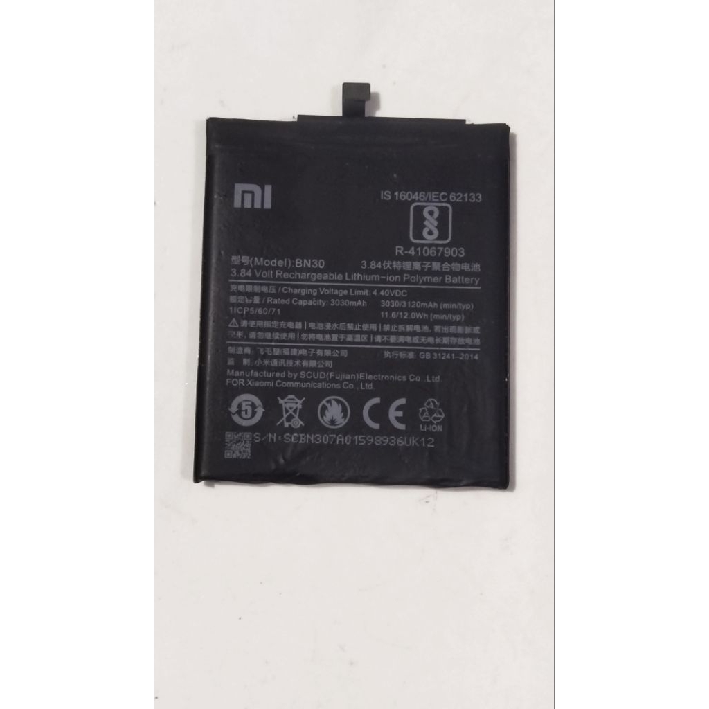 batre Xiaomi 4a copotan ori