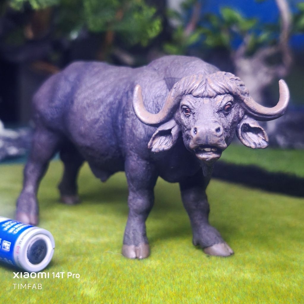 Papo African Cape buffalo figure